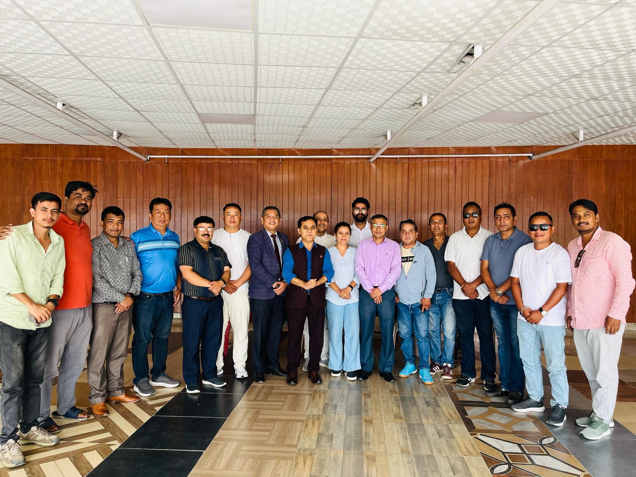 कांग्रेसकाे झापा १ - काठमाडौं सम्पर्क समितिकाे विभाग गठन